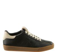 Sneaker HÖGL "Högl Sneaker Leder", Damen, Gr. 40, schwarz (schwarz, beige), Leder, casual, Schuhe (19738531-40) schwarz, beige