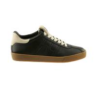 Sneaker HÖGL "Högl Sneaker Leder", Damen, Gr. 38, schwarz (schwarz, beige), Leder, casual, Schuhe (19738531-38) schwarz, beige