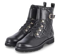 Schnürstiefelette HÖGL "Högl Stiefelette Leder", Damen, Gr. 38, schwarz, Leder, casual, Schuhe (78841919-38) schwarz
