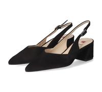Slingpumps HÖGL "Högl Pumps Veloursleder", Damen, Gr. 38, schwarz, Veloursleder, Schuhe Slingpumps (73095931-38) schwarz