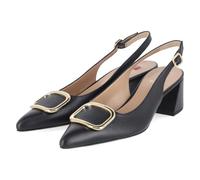Högl Slingpumps - Gr. 39 - Schwarz - Glattleder