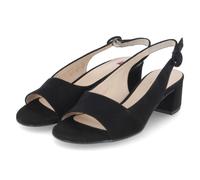 Högl Slingsandaletten - Gr. 37,5 - Schwarz - Rauleder