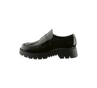 Högl Slipper Leder Schwarz Lack - 37