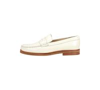 Slipper HÖGL "Högl Slipper Leder", Herren, Gr. 38, weiß, Leder, Schuhe Slipper (44750656-38) weiß