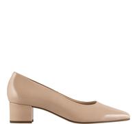 Högl Leder-Pumps "Squared 40" in Beige - 55% | Größe 35 | Pumps