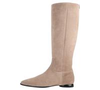 Stiefel HÖGL "Högl Stiefel Veloursleder", Damen, Gr. 38, taupe, Veloursleder, Schuhe Stiefel (54218815-38) taupe