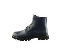 Schnürstiefelette HÖGL "Högl Stiefelette Leder", Damen, Gr. 40, blau (nachtblau), Leder, casual, Schuhe (96675463-40) nachtblau