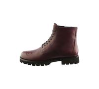 Schnürstiefelette HÖGL "Högl Stiefelette Leder", Damen, Gr. 38,5, rot (weinrot), Leder, casual, Schuhe (18175622-38,5) weinrot