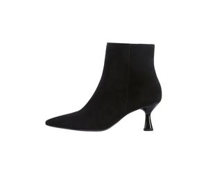 Högl Stiefelette Veloursleder Schwarz - 37