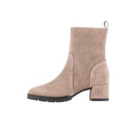 Bikerboots HÖGL "Högl Stiefelette Veloursleder", Damen, Gr. 39, grau (taupe), Veloursleder, casual, Schuhe (73621217-39) taupe