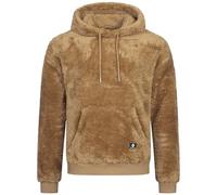 Höhenhorn Bärg Hoodie Teddyfleece Herren Kapuzen Beige Gr. M