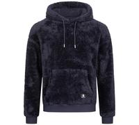 Höhenhorn Bärg Hoodie Teddyfleece Herren Kapuzen Dunkelblau Gr. S