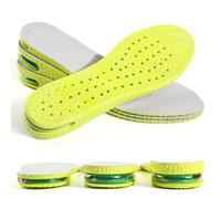 Höhenvergrößernde Einlegesohlen 1,5 cm-3 cm Luftkissen-Einlegesohlen für Schuhe, größer, für Männer und Frauen, lindern Fußschmerzen, 1 Paar