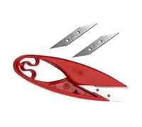 Hoement Edelstahl Stoffschere Satz mit Garnschneider Kleine Schneiderschere für Nähen und Basteln Verschleißfest Leicht und Tragbar Vielseitig für Handwerk und Garten