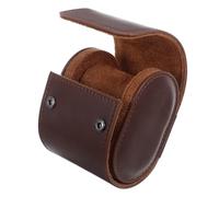 Hoement Tragbare Uhrenbox aus Pu mit Stoßfester Struktur und Elegantem Rolle Design für Geschäftsreisen und Formelle Anlässe Praktischer Reise Uhren Organizer für Damen und Herren