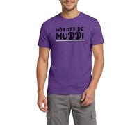 Hör Off De Muddi Sachsen Spruch Dialekt Ossi Männer T-Shirt