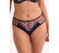 Höschen GFP 1329 Sienna Gaia marineblau - klassisches Damenhöschen aus Mesh und Spitze - Größe L 40