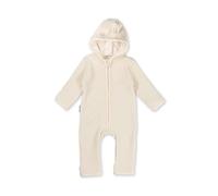 Hofbrucker Baby Walkoverall aus 100% Merino Wolle, kuschelig warmer Wollwalkanzug von Herbst rühling (62-68, Sandstein)