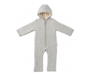 Hofbrucker® PREMIUM WOLL WALKOVERALLl | AUS 100% Merino Schurwolle mit Reißverschluss | Weicher Strapazierfähiger Walk-Anzug für Kleinkind & Baby | Für Herbst Winter & Frühling