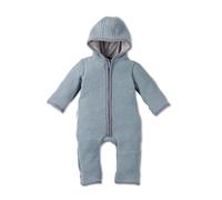 Hofbrucker Wollwalk-Overall in Graublau - 15% | Größe 86/92 | Babyoveralls