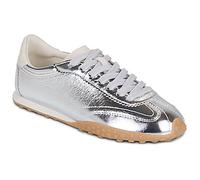 HOFF Sneaker aus echtem Leder in glänzender Optik Modell 'Bridge' in Silber, Größe 40