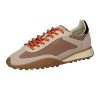 HOFF Sneaker aus Leder-Mix mit Logo-Detail Modell 'Bridge' in Taupe, Größe 41