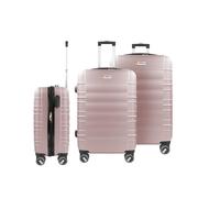 HOFFMANNS Hartschalenkoffer rosa Kunststoff B/H/L: ca. 30x76x52 cm