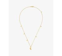 Hoffnungsträger Mond Kette "Magic Moon" Glitzer Gold