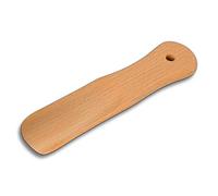 Hofmeister Holzwaren Schuhlöffel aus Holz, Schuhen & Stiefel schnell und schonend An- & Ausziehen, Stabiler Schuhanzieher aus geölter Buche, für Senioren, Schwangere und Kinder geeignet