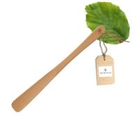 HOFMEISTER® Schuhlöffel aus Holz, aus Europa, Länge 37 cm, schonendes und einfaches An- & Ausziehen von Schuhen und Stiefeln, Stabiler Schuhanzieher aus geölter Buche, für Reisen geeignet