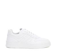Hogan Low-Top Sneaker - Basket Hammered Leather White Sneakers - Gr. 38 (EU) - in Weiß - für Damen