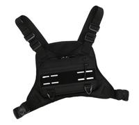 Hogvinnatil Brustpaket für Männer, Männer Chest Bag,Trainingsweste Vorderbeutelgabeless - Verstellbare Outdoor-Sportzubehör, multifunktionales Laufpack für Mobiltelefone, Kopfhörer