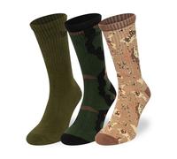 Hohe Baumwollsocken New Era CAMO CREW SOCKS 3PK 60684247 - 39-42