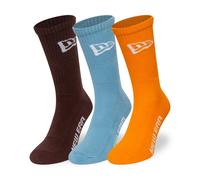 Hohe Baumwollsocken New Era FLAG CREW SOCKS 3PK 60684234 - 35-38