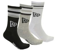 New Era Stripe Crew Socken Black 39