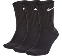 Hohe Baumwollsocken Nike EVERYDAY CUSHIONED CREW (3 PAIRS) schwarz SX7664-010 - XL