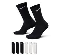 Hohe Baumwollsocken Nike EVERYDAY CUSHIONED CREW (6 PAIRS) SX7666-900 - S