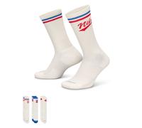 Hohe Baumwollsocken Nike EVERYDAY PLUS (3 PAIRS) weiß HJ9336-901 - XL