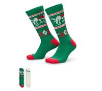 Hohe Baumwollsocken Nike EVERYDAY PLUS CUSHIONED (2 PAIRS) grün HV6939-901 - M