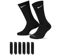 Hohe Baumwollsocken Nike EVERYDAY PLUS CUSHIONED CREW (6 PAIRS) schwarz SX6897-010 - L
