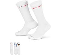 Nike Everyday Plus Cushioned Sportsocken - Weiß, Mehrfarbig, Größe 46-50