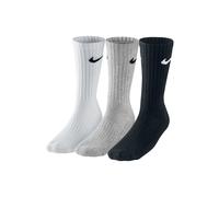 Hohe Baumwollsocken Nike VALUE COTTON CREW (3 PAIRS) SX4508-965 - L