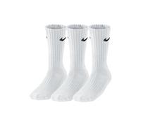 Hohe Baumwollsocken Nike VALUE COTTON CREW (3 PAIRS) weiß SX4508-101 - M