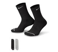 Hohe Funktionssocken Nike EVERYDAY WOOL (2 PAIRS) schwarz DQ6394-908 - XL