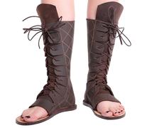 Hohe Römische Gladiatorenstiefel Officer