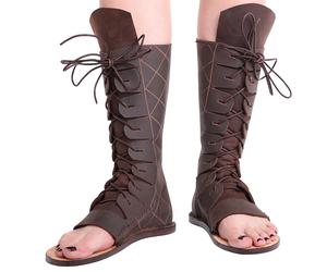Hohe Römische Gladiatorenstiefel Officer