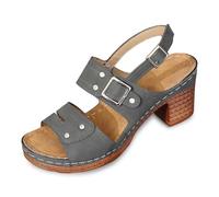 hohe schuhe damen, Sandalen Damen Mit Absatz Elegant Weiche Fußbett Sommerschuhe Strand Tanzschuhe Offene Zehe Riemchensandalen Absatzschuhe Sommer Hochzeit Spangenpumps Riemchen Sandaletten