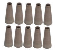 Hohopeti 10 Stück Teiliges Kunststoff-spulen Abgewinkelt Langlebig und rutschfest für Wollstrick Stickgarn Optimiertes Garnaufwickeln Kompakte Aufbewahrung für Textilhandwerk