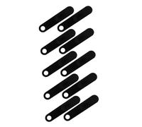 Hohopeti 10 Stück Teiliges Langlebiger Kunststoff schuhlöffel mit Glatter Oberfläche Leichter Handlicher Schuhanzieher für Zuhause und Reisen Robustes Material Praktische für Einfaches