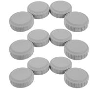 Hohopeti 16 Stück 16 Stück Silikon Gepäckrollenschutz für 5-6cm Rollen Geräuschlos rutschfest und Verschleißfest Radschoner für Reisekoffer Graue Schutzhüllen für Reisegepäck